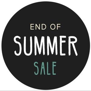 💲END OF SUMMER SALE 💲 35% OFF SELECT ITEMS